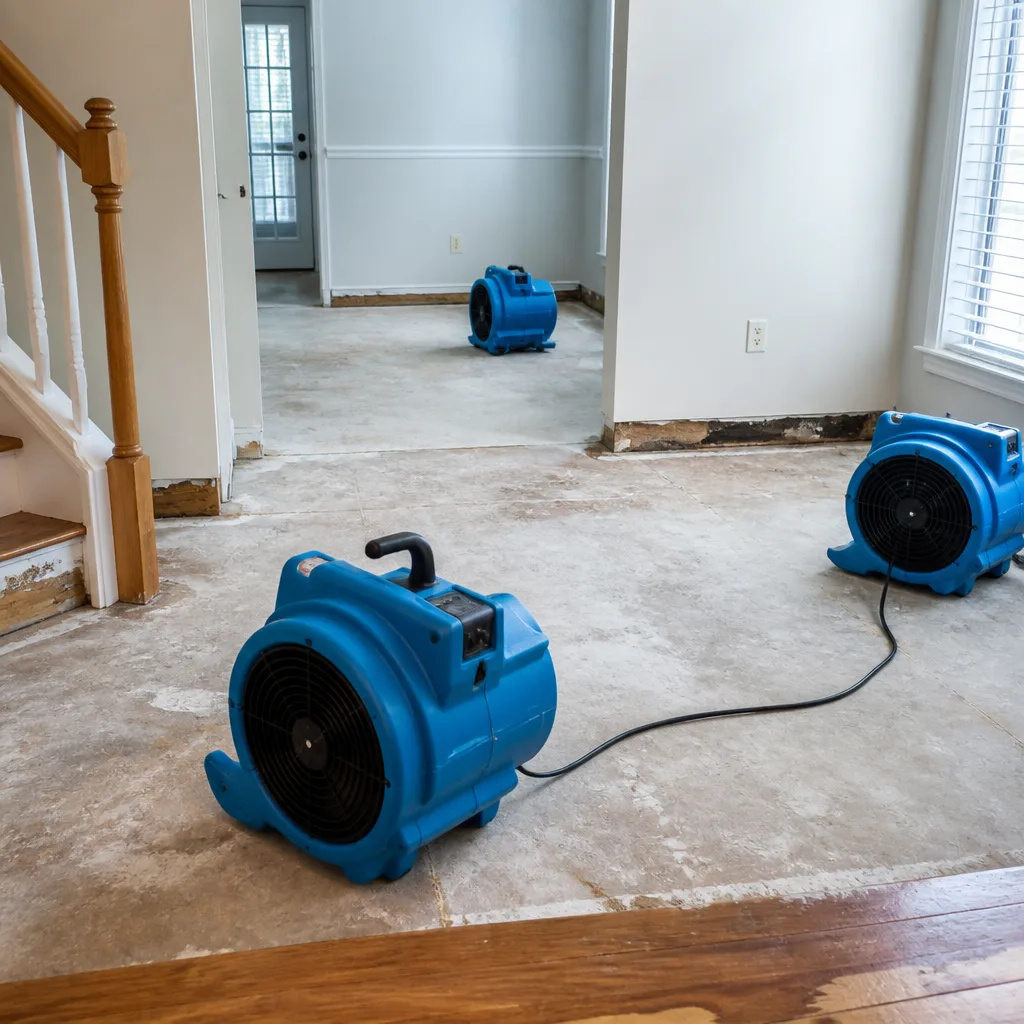 Water damage drying